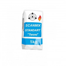 SCANMIX STANDART TEPLO клеющая смесь для облицовки каминов и печей (20кг)