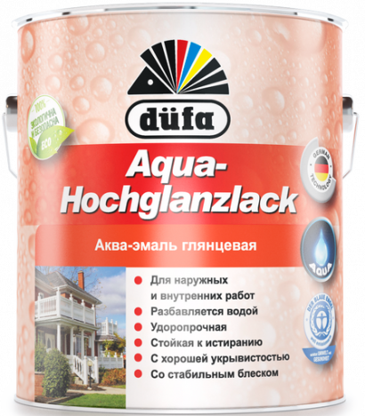 DÜFA Aqua-Hochglanzlack аква-эмаль глянсовая 2,5л
