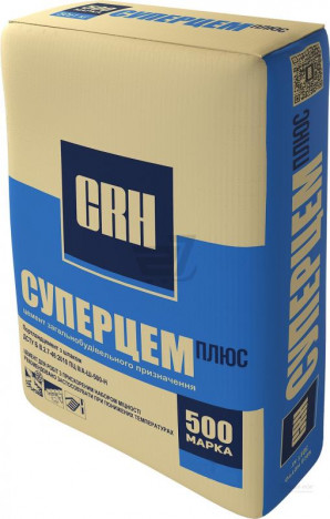 Цемент CRH ПЦ II/АШ 500 25 кг